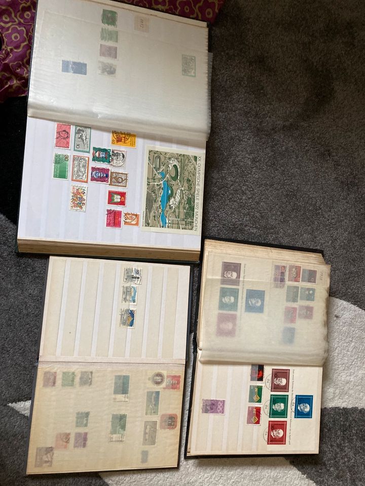 Briefmarken alt, sehr viele in Schafflund