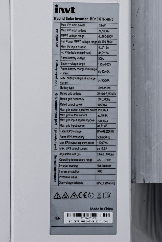 Hybridwechselrichter "INVT" - 8kW,10kW,12kW- 3phasig Notstromfähig PV Anlage Solar in Delitzsch