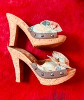 Gr. 37 12 cm High Heel Replay Pantoletten Mules Kork Plateaus Hamburg-Mitte - Hamburg St. Pauli Vorschau