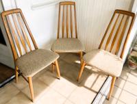 EVA Dreier Set Stühle Original Midcentury Niels Koefoed Hornslet Bayern - Prien Vorschau
