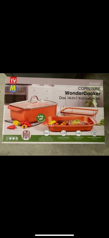 Livington WonderCooker Kochwunder (Heißluftfritteuse) neu! in Viersen