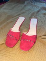 Unisa Schuhe Pumps / Pantolette rot | Neu Sachsen - Pulsnitz Vorschau