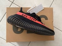 Adidas Yeezy Boost  350 V2 black red (EU 39 1/3) Bayern - Bayreuth Vorschau