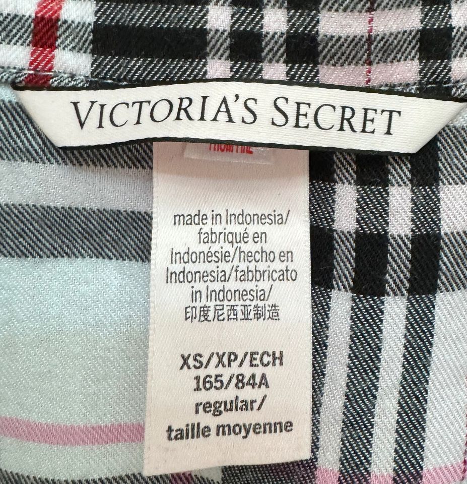 Orig. VICTORIA‘S SECRET Pyjama Schlafanzug Hose Shirt w.NEU in Hamburg