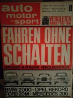 AMS Auto Motor Sport Oldtimer Zeitschrift Antiquariat 1965-1976 Dresden - Kleinzschachwitz Vorschau