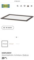 PAX Komplement Glaseinlegeboden | NEU | dunkelgrau 75x58 | Ikea Niedersachsen - Gifhorn Vorschau