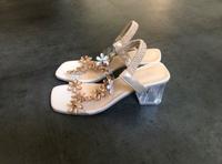 Pumps durchsichtig Sandalen Blume 36 Gold Transparent Schuh w.Neu Köln - Pesch Vorschau