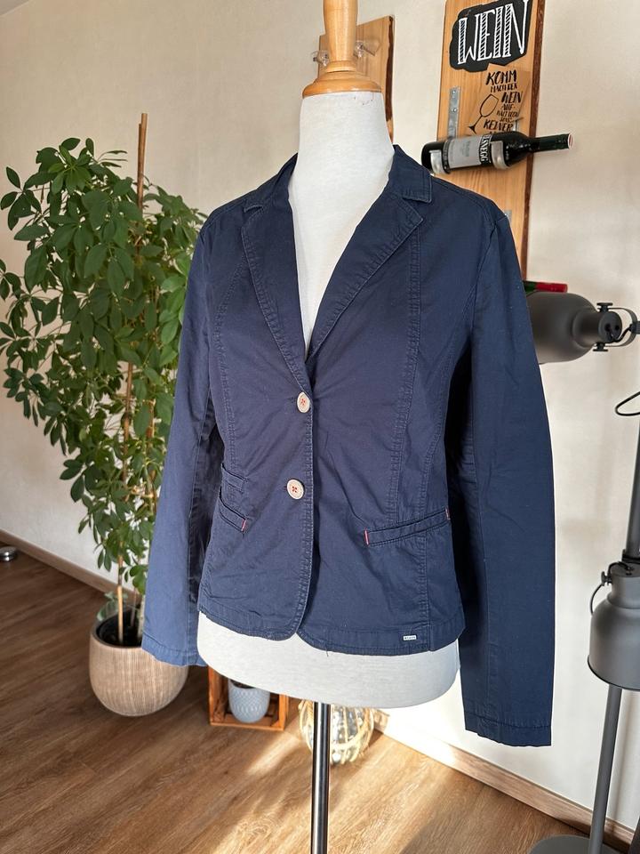 Blazer Sommerjacke Polly dunkelblau StreetOne 38 Business in Radeburg