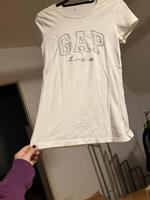 Gap London tshirt weiß silber m Medium Silver white damen wie neu Feldmoching-Hasenbergl - Feldmoching Vorschau