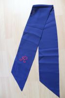 Schal schmal blau mit Stickerei (Monogramm Rheinland-Pfalz - Lingenfeld Vorschau