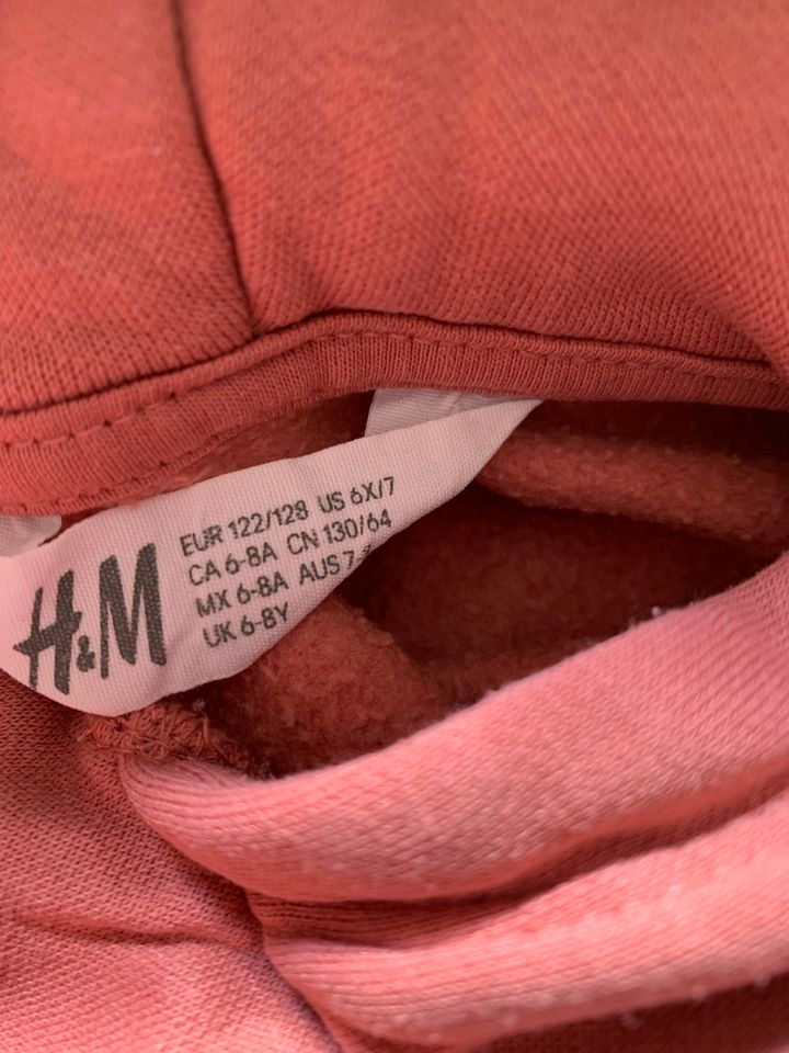 Kapuzenpullover H&M Größe 122/128 in Landesbergen