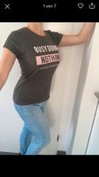 Damen Kleidung T-Shirt Gr.M/38 Influencer Grau Blogger Statement Nordrhein-Westfalen - Lotte Vorschau