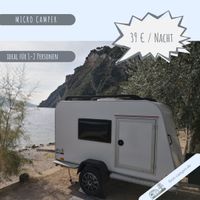 ✅ Micro Camper kleiner Wohnwagen 750 kg MIETEN 39€/Nacht ✅ Niedersachsen - Hildesheim Vorschau