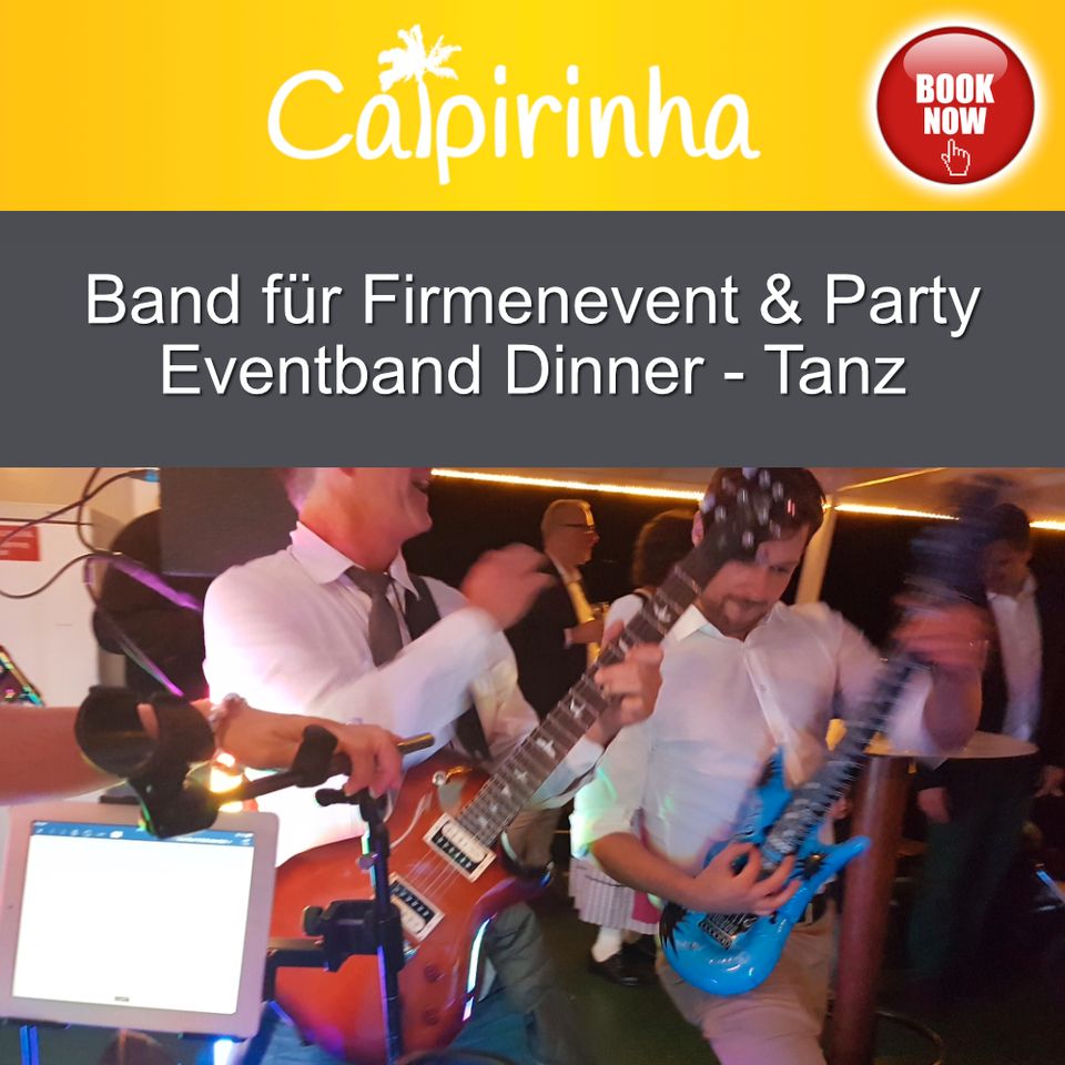 Eventband, Band für Firmenevent, Partyband zu Event, Tanzmusik Live, verschiedene Besetzungen von Duo bis Quintett, breites Programm für alle Altersgruppen in Utting