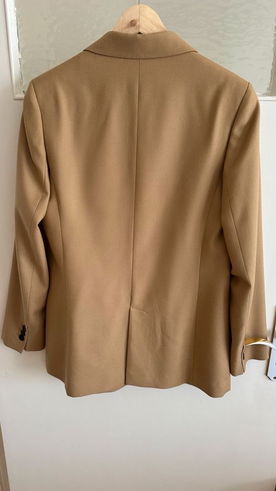 Massimo Dutti Blazer Wolle Gr. 40 beige braun in Hamburg