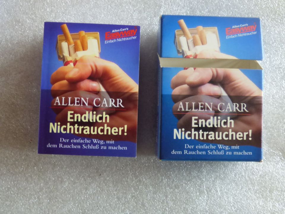 Endlich Nichtraucher - Allen Carr - Pocket Format - 8,5 x 6 cm in Filderstadt