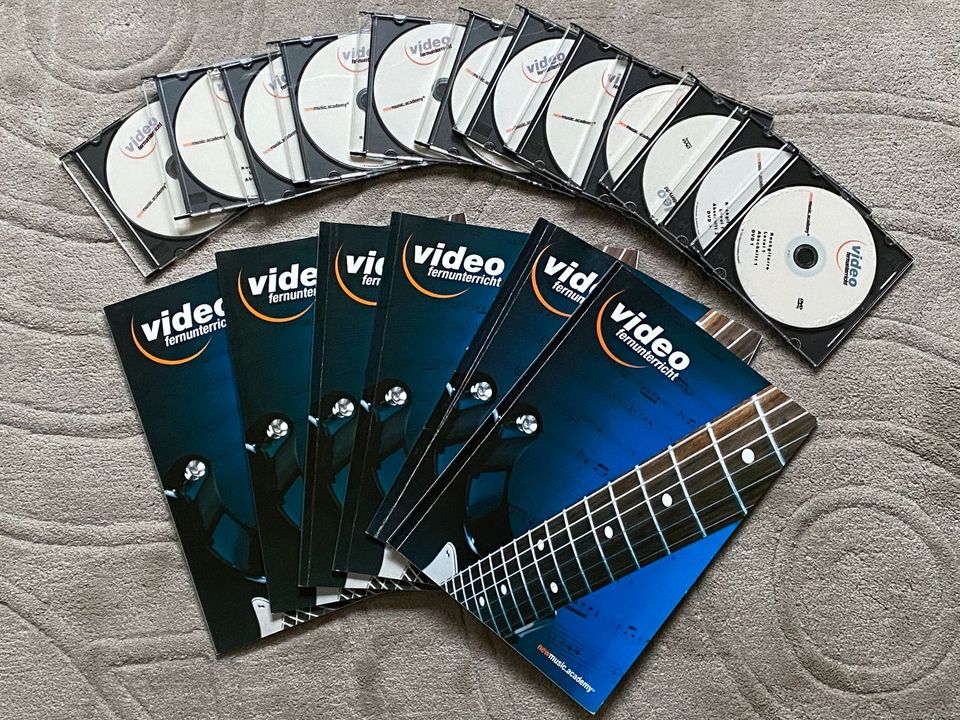 Kurs Rockgitarre (Video-Fernkurs mit DVDs / CDs) in München
