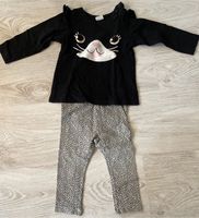 Shirt mit Leggins Gr. 80 Thüringen - Windischholzhausen Vorschau