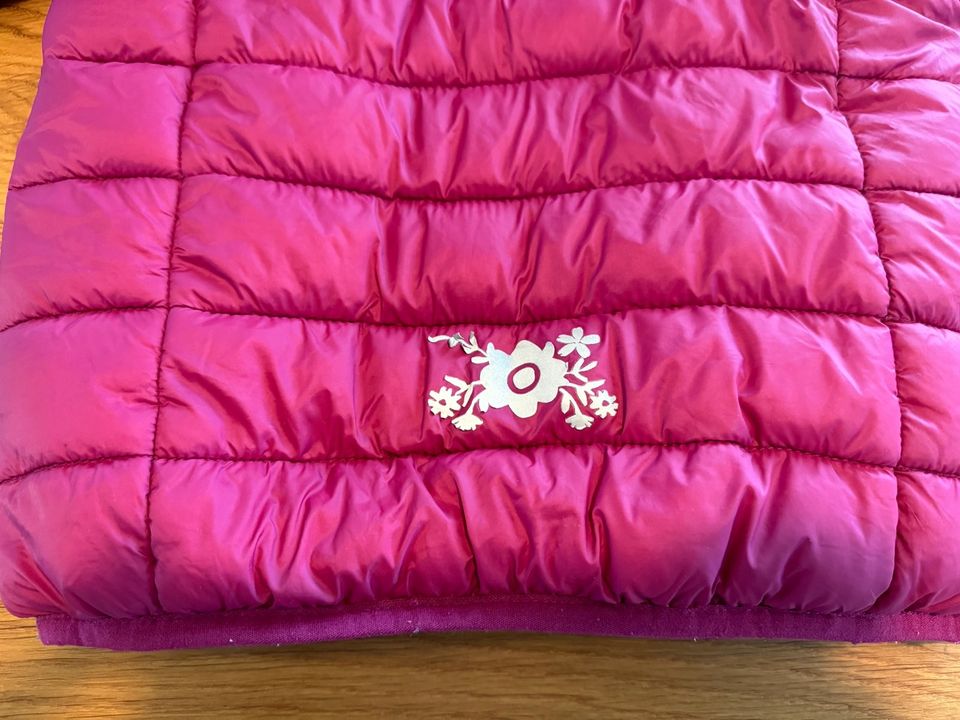 Steppjacke, Übergangsjacke, 116 pink in Burgebrach