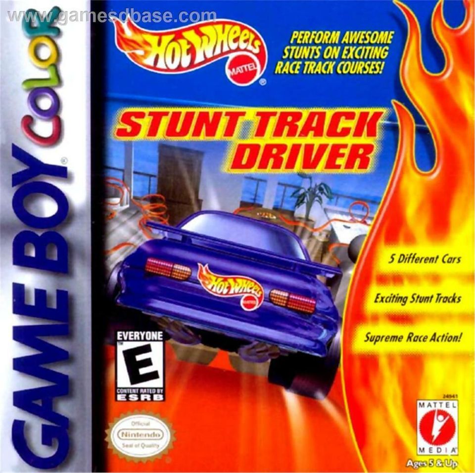 Game Boy Spiel "Stunt Track Driver" in Ahlen