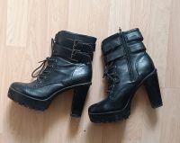 Blockabsatzschuhe mit Schnallen und Schnürung Baden-Württemberg - Ravensburg Vorschau