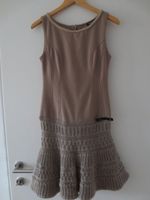 Rinascimento Kleid, Gr. 36/38, beige, ärmellos, Rockteil gestrick Bayern - Laufen Vorschau