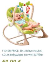 Fischer Price 3in1 Babyschaukel, Babywippe Bayern - Türkheim Vorschau