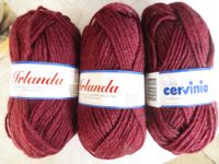 Wolle 150 g Irlanda lane cervinia made in Italy rotbraun Thüringen - Erfurt Vorschau