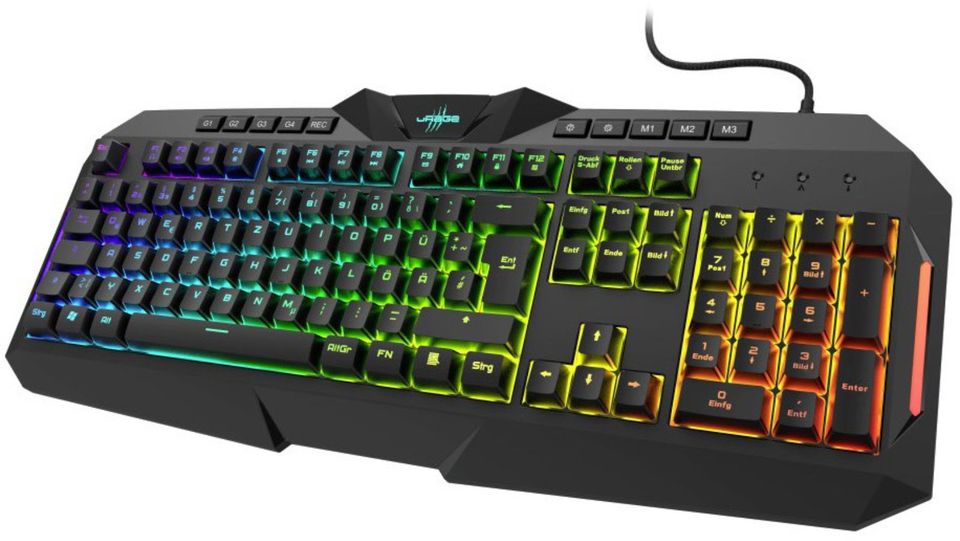 uRage Exodus 700 Gaming Tastatur schwarz in Beckum