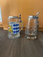 Bierkrüge Glas mit Deckel Kristall Baden-Württemberg - Remchingen Vorschau