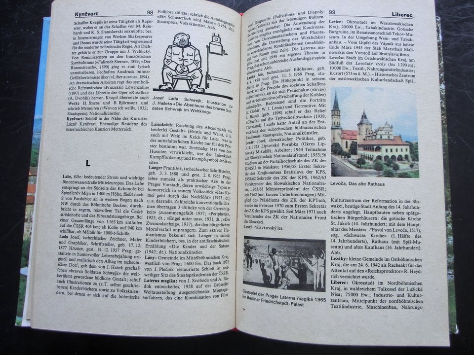 Taschenlexikon CSSR Tschechoslowakei in Neustadt