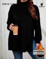 SHEIN LUNE Pullover Schwarz – Oversized, Rollkragen Rheinland-Pfalz - Speyer Vorschau