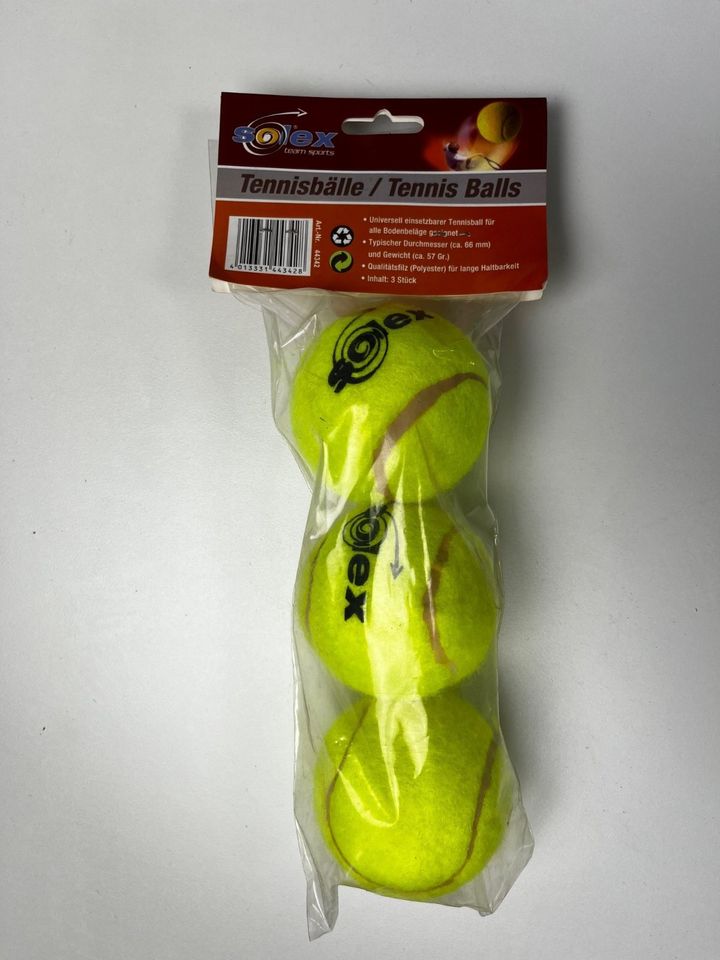 Tennisbälle 57g 3 Stück Neuware in Nordrhein-Westfalen - Bergisch Gladbach  | eBay Kleinanzeigen ist jetzt Kleinanzeigen