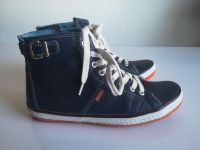 Damen Schuhe Top Sneaker Boots WOLKY Gr 39 blau Leder Duisburg - Friemersheim Vorschau