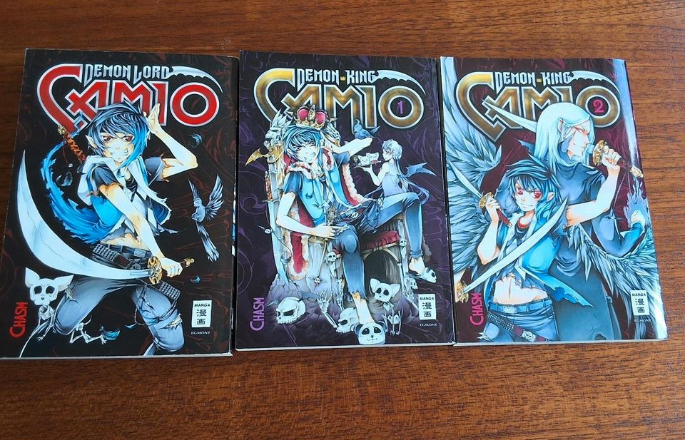 Manga "Demon Lord+Demon King Camio" 1+1&2 in Steinen