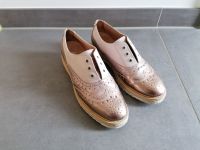 Jana Slippers Loafers Leder rosa metallic Gr. 38 Bayern - Laberweinting Vorschau