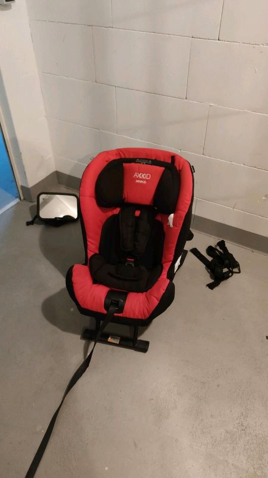 Axkid Minikid Reboarder Kindersitz rot in Jena