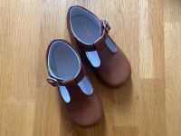 La Couqeta Dark Tan Leather Toddler T-Bar Shoes Pankow - Prenzlauer Berg Vorschau