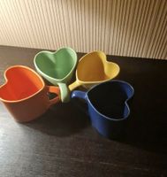 4 Tassen Becher Herz Kaffeebecher Tee Set Liebe Brandenburg - Lebus Vorschau