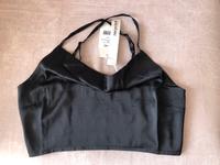 NA-KD Shirt Top schwarz neu, Wasserfallkragen Nordrhein-Westfalen - Dörentrup Vorschau