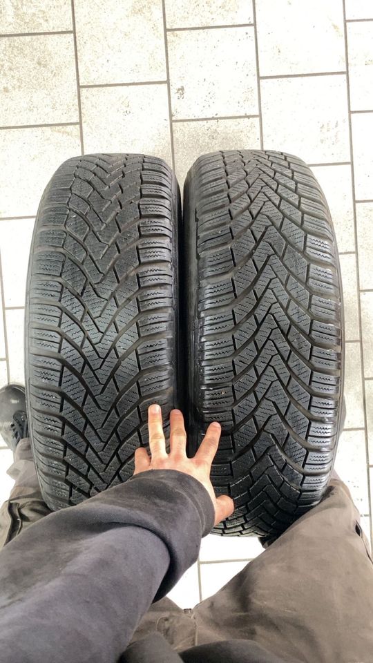 4X 195/65 R15 T 8MM Continental Winterreifen in Seelze