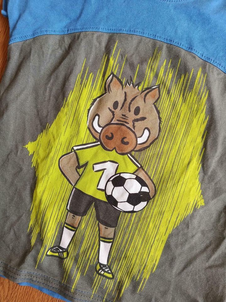 T-Shirt Wildschwein Fuchsfamilie 98 104 Handmade Fussball in Buggingen