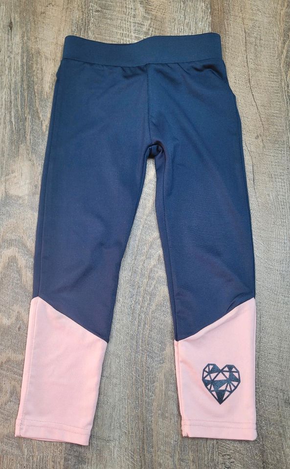 Sportleggings Gr. 104 Topolino blau rosa in Schönebeck (Elbe)