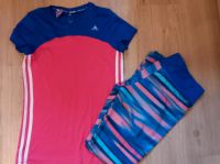 Adidas Sport-Set aus Leggings und T-Shirt Gr. 164 Nordrhein-Westfalen - Rheinbach Vorschau