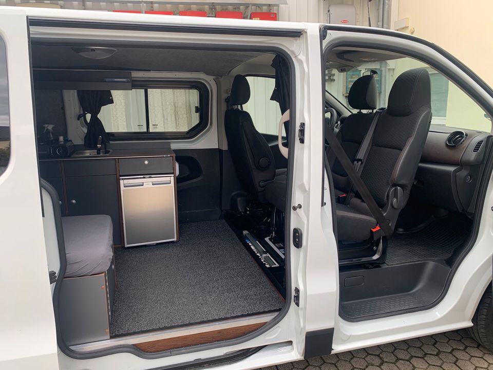 Fiat Talento Camper Van mit Wohnmobil Zulassung langer Radstand in Stammham b. Ingolstadt