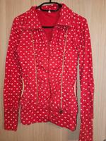 Blutsgeschwister Sweatjacke rot Herzen Sterntaler L Sachsen - Hoyerswerda Vorschau