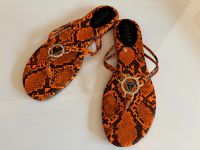 Guess Sommer Schuhe Sandalen Gr. 40 orange Strass Flipp Flops Saarbrücken-Mitte - St Johann Vorschau