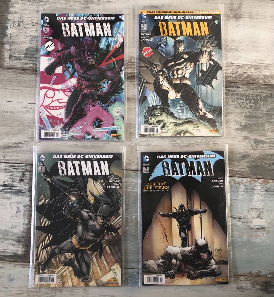 DC Batman Panini Comics Reihe 4-7 in Pulheim