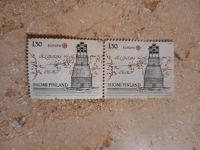 Briefmarke Finnland nach Europa & Spanien Nürnberg (Mittelfr) - Südstadt Vorschau