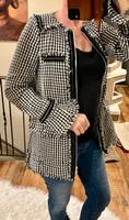 Elegante Jacke / Longblazer im Pepita Style - Gr. S Hessen - Münzenberg Vorschau